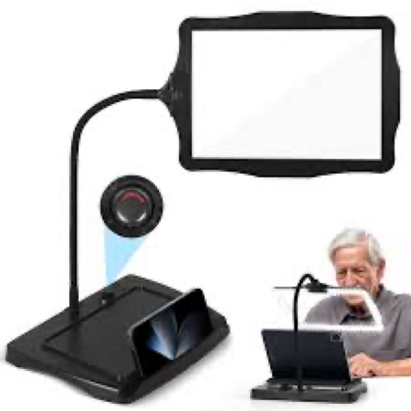 Magnifying Glass with Light and Stand 50 Ultra-Bright LEDs Large Magnifying Lamp with Light Magnifyi