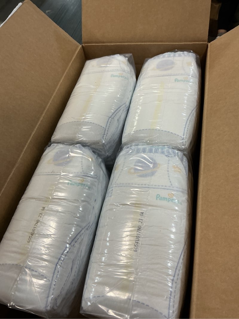 Condition photo showing New/Like New for pampers zzz overnight diapers, size 5 (27+ lbs), 88 count, nighttime protection disposable baby diaper, night time leak and skin protection size 5 88