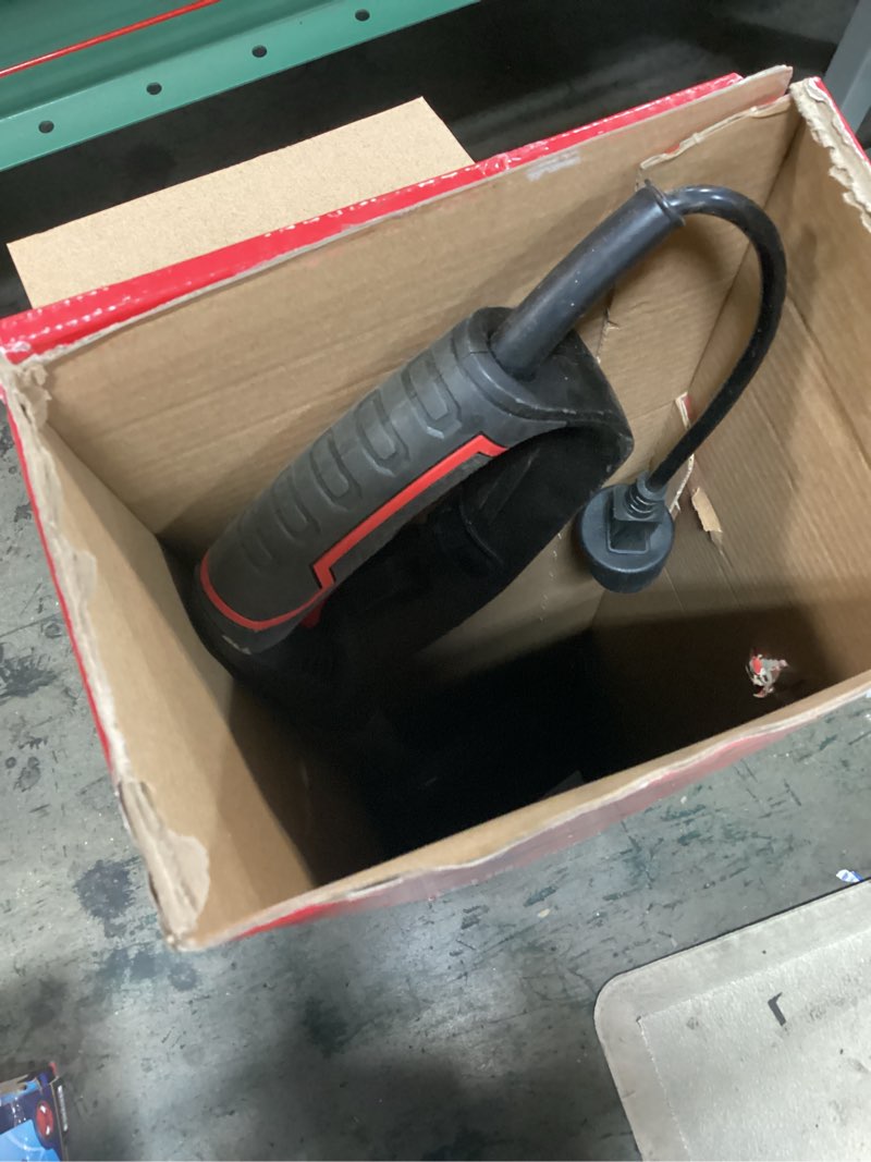 Condition photo showing As Is for hyper tough 13" 4.6-amp electric corded string trimmer