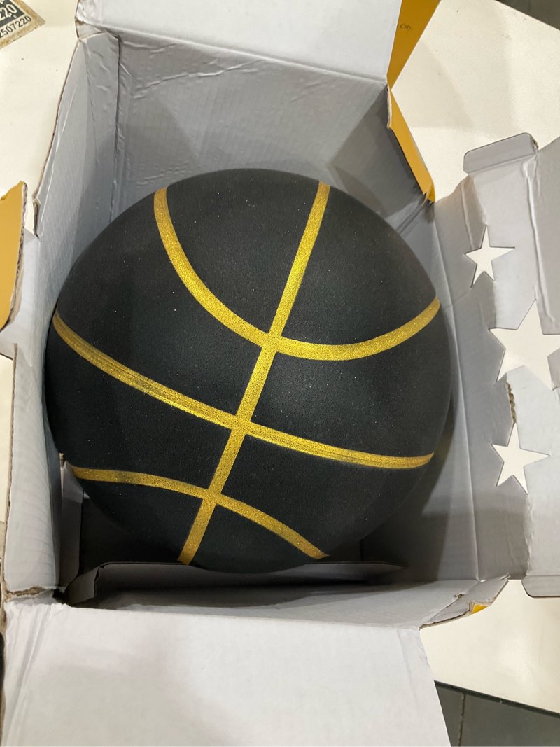 ealacritas size 7 (29.5") official weighted grooves silent basketball, non-compressed shipping, prof