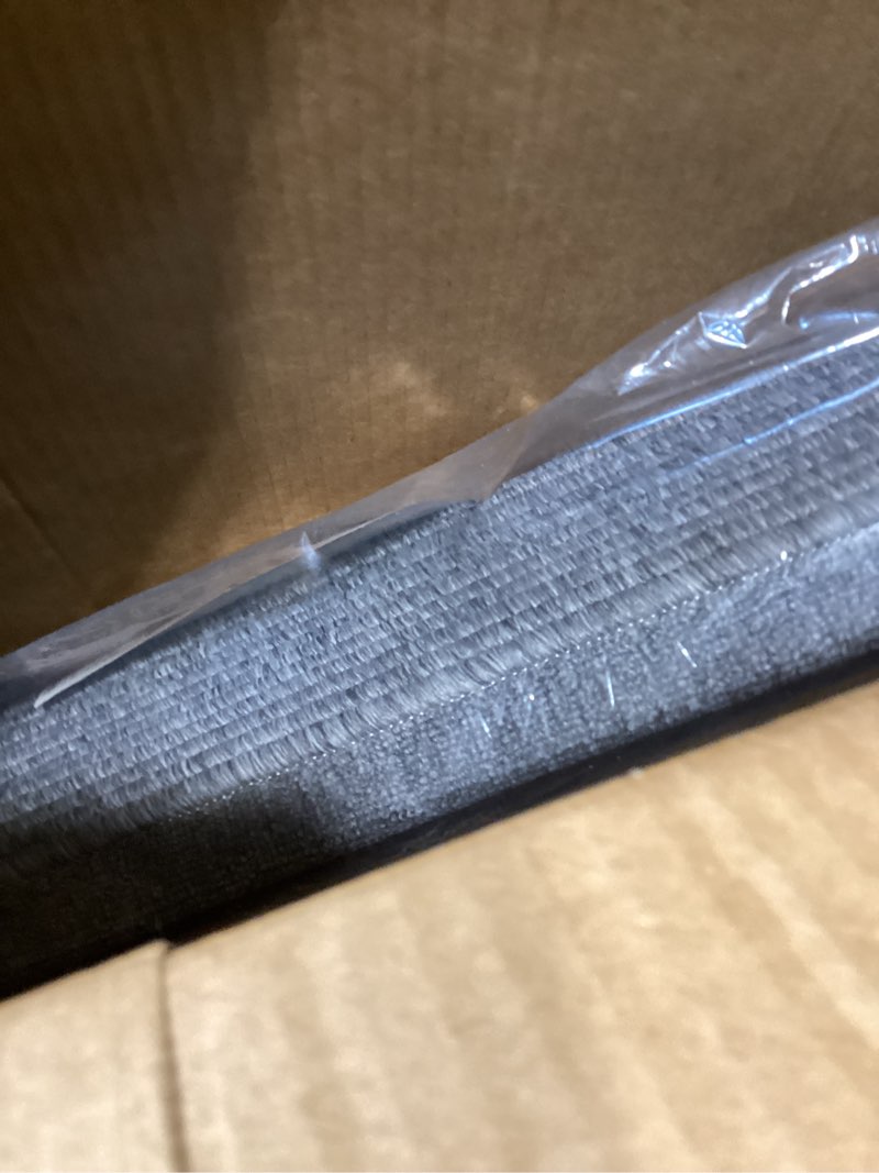 Condition photo showing New/Like New for qingbei rina bullnose stair treads non-slip for wooden steps,13pcs/8.7 * 26 inch indoor stair carpet runner,cover,mat for dogs baby pets,comfort semi circular(grey) 13 pcs 8.7''x26'' grey