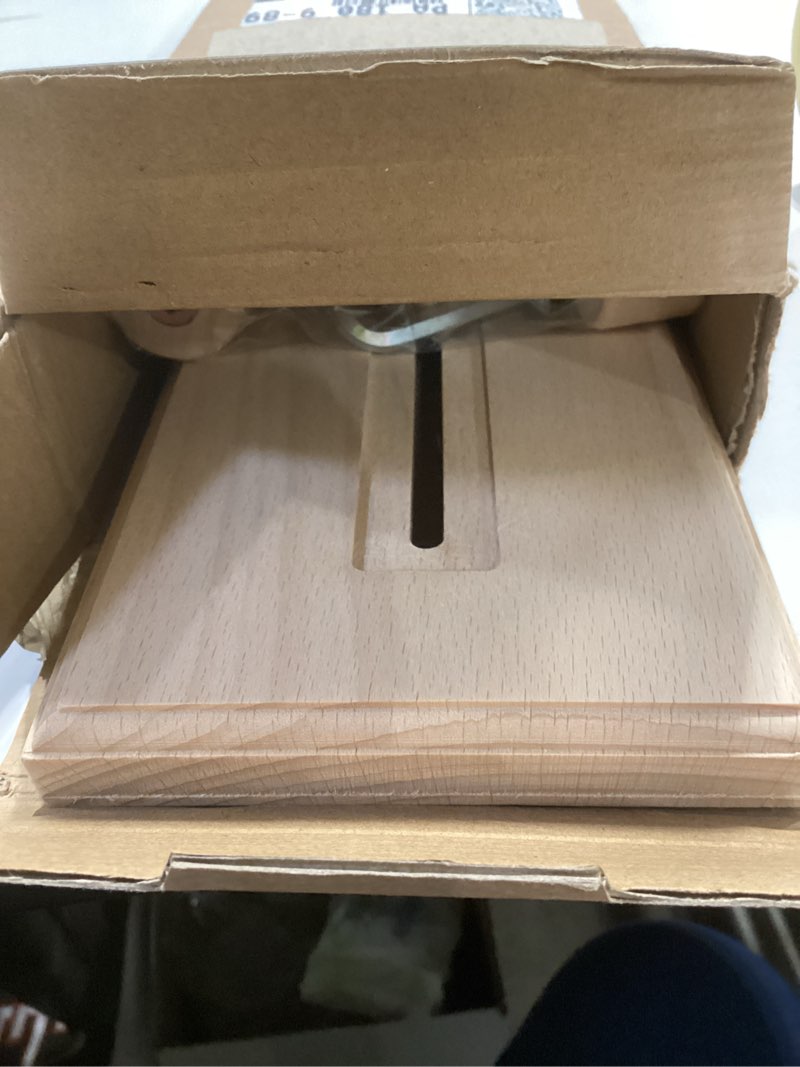 Condition photo showing Good Condition for adjustable embroidery hoop stand, guofa wooden cross stitch stand holder for diy craft sewing, easy operation lifesaver embroidery supplies