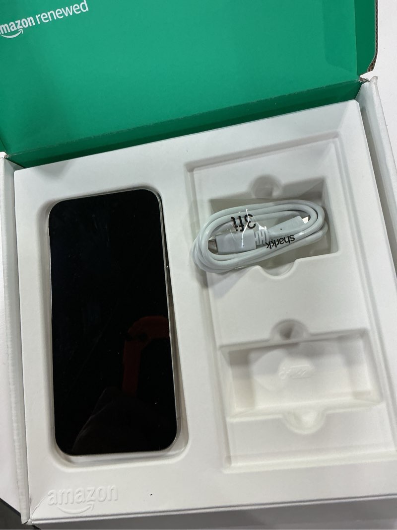Condition photo showing Good Condition for apple iphone 15 pro, 128gb, natural titanium - unlocked (renewed premium)