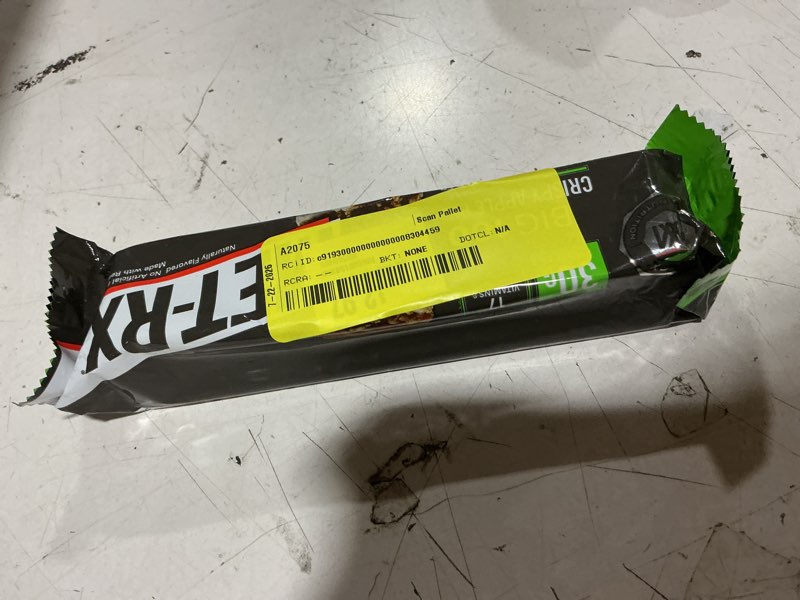 Condition photo showing Good Condition for (exp: 7/24/2026) (25 bars total)  met-rx big 100 protein meal replacement bar, crispy apple pie