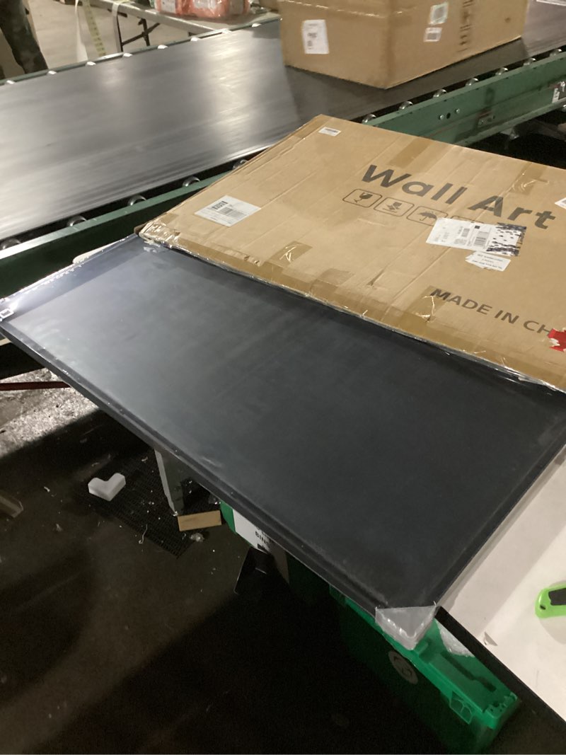 Framed Black And White Abstract Wall Art, Modern City Architecture Prints Paintings for Walls, Large