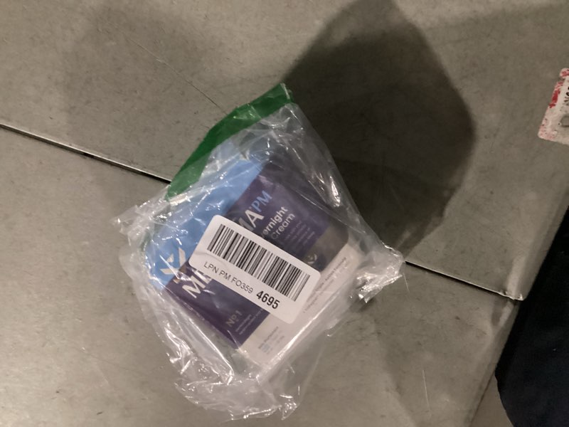 Condition photo showing As Is for Mederma PM Intensive Overnight Scar Cream - Advanced Scar Treatment with Tripeptol, Works While You 