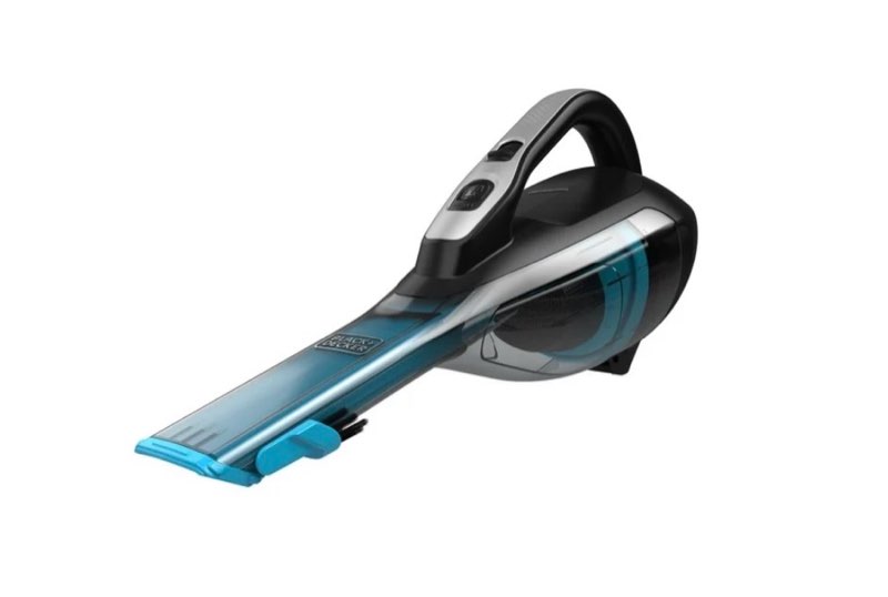 black+decker cordless handheld vacuum, detailer dustbuster, for multi-surface, with powerful suction, and long lasting battery, hlva315j00w, black