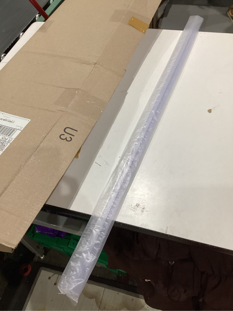 Condition photo showing Good Condition for 78" shower door side seal strip for 3/8 inch frameless glass shower door clear polycarbonate(39" x2) 3/8" door 39"x2 pieces
