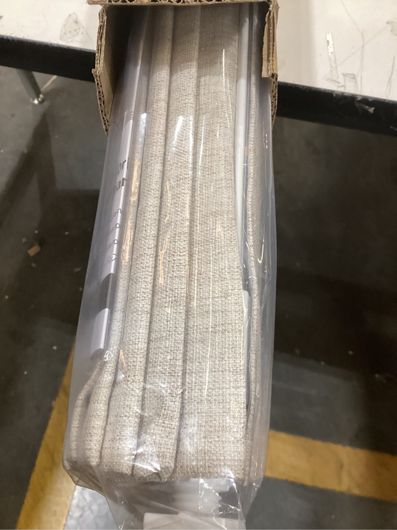 Condition photo showing New/Like New for LazBlinds No Tools No Drill Cordless Roman Shades for Windows, Blackout Thermal Insulated UV Blocking Window Blinds, Room Darkening Fabric Blinds for Indoor Windows, 35'' W x 64'' H, Beige Blackout - Beige 35" W x 64" H