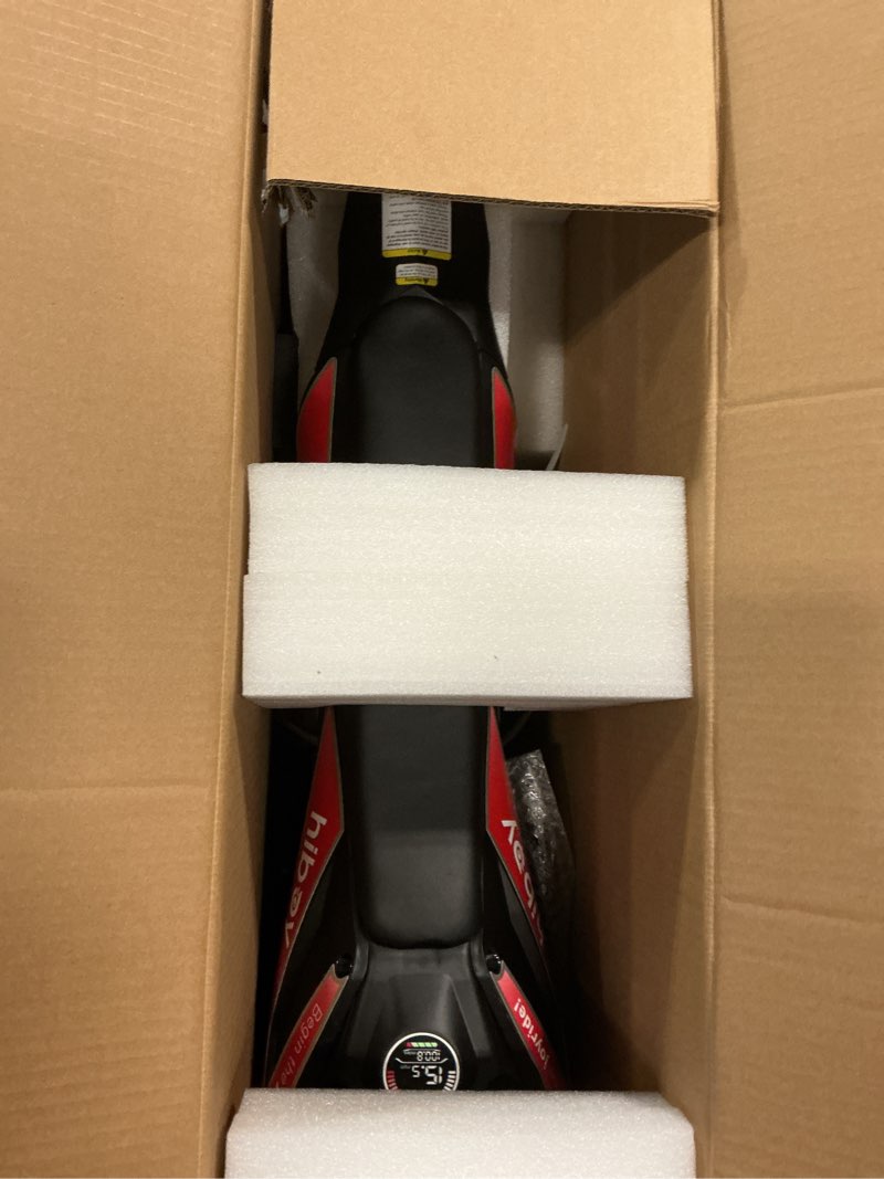 Condition photo showing Good Condition for hiboy dk1 36v electric dirt bike,300w electric motorcycle - up to 15.5mph & 13.7 miles long-range,3-speed modes motorcycle for kids ages 3-10 red