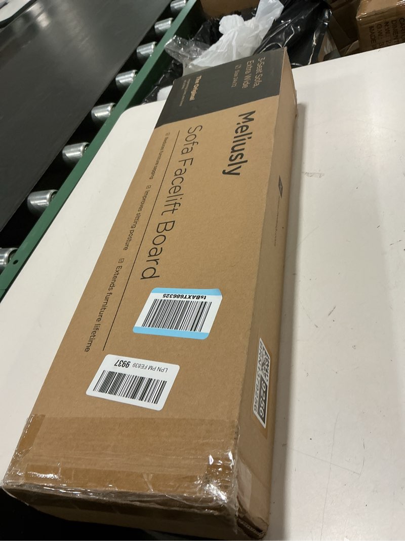 Condition photo showing New/Like New for Meliusly Heavy Duty Couch Cushion Support for Sagging Cushions (24x72) Reinforced Wood Sofa Cushion Support Board for Sagging Seat, Deep Couch Supporter for Under The Cushions, Loveseat Saver 24x72'' | Wide Sofa