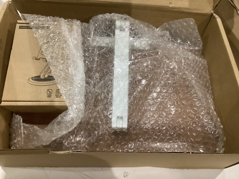 Condition photo showing As Is for ASIEIT Book Stand for Reading, Acrylic Adjustable Book Holder with 360° Rotating Bases & Elastic Page Clips, Foldable Multifunctional Display Stand for Bible, Laptop, Recipe, Tablets, Textbook Acrylic & Black