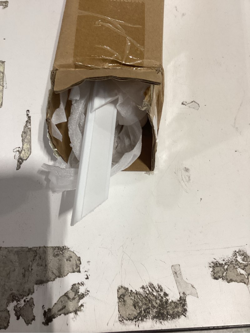 Condition photo showing New/Like New for coukiu pre-cut 3 set peel and stick wall molding trim kit, 20" x20" premade wainscoting panels, self adhesive moulding panel for interior walls picture frame 20"x20" 3-frame,white