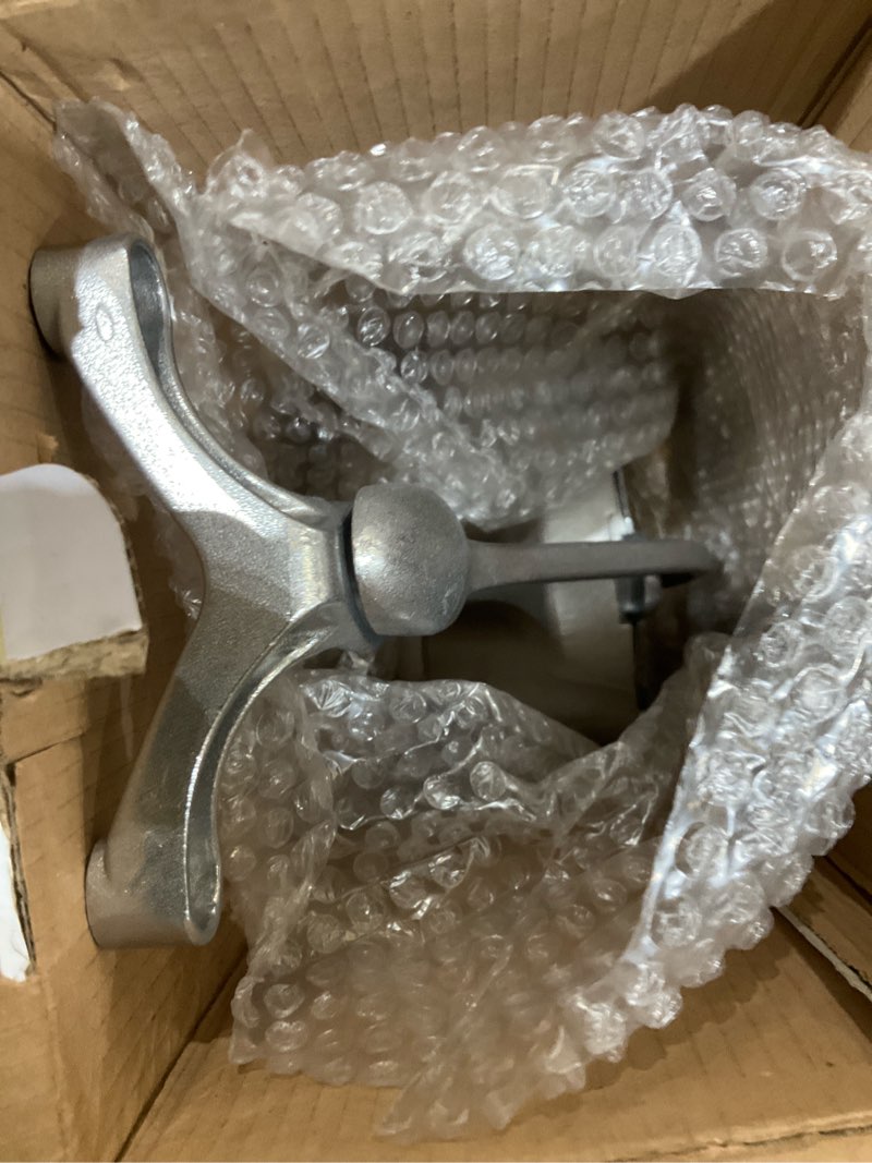 fruit juice squeezer handheld aluminum alloy - manual juicer hand press, non-slip ergonomic handle, 