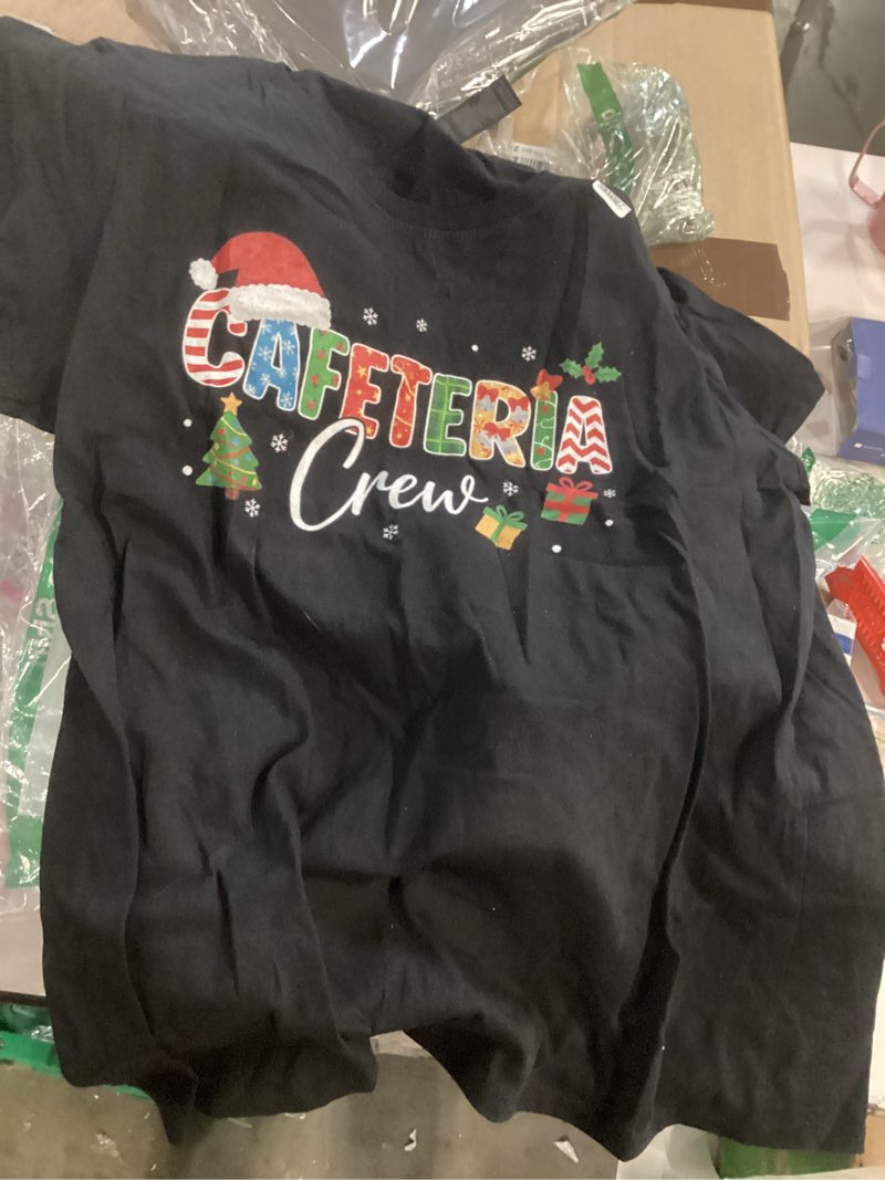 Dabbing Santa Shirt XMas Lights Girls Boys Kids Christmas T-Shirt