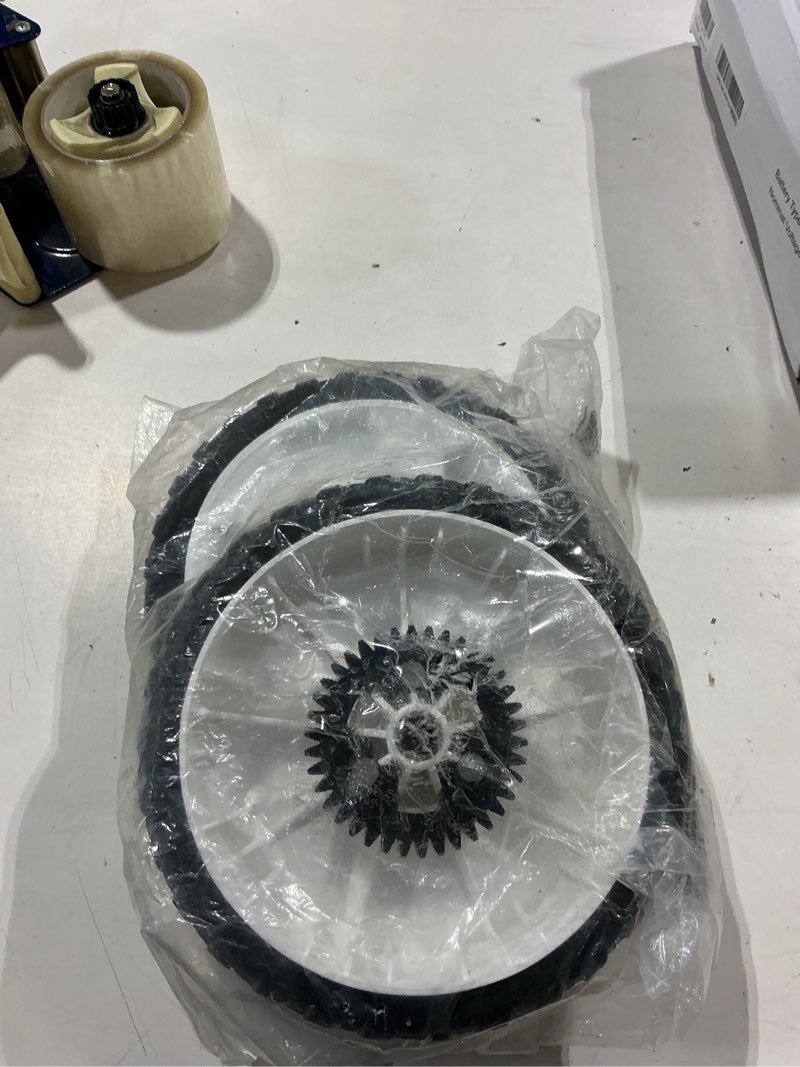 Condition photo showing Good Condition for gicool 138-3216 115-4695 replacement rear drive wheels for toro lawn mowers - 8" plastic gear assembly, fits toro 20332 20333 20334 recycler push mower, 2 pack