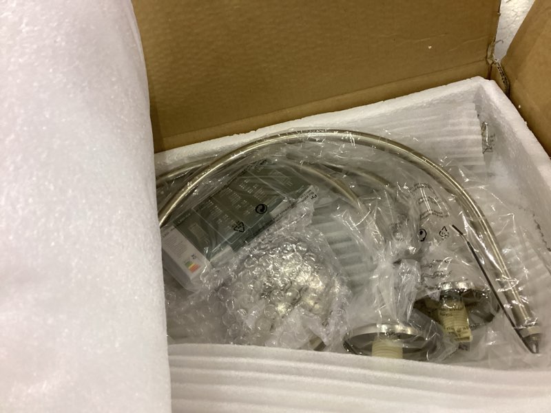 Bagood Nickel 6-Light Globe Chandeliers Light Fixture Modern Sputnik Chandelier Dimmable Chandelier 