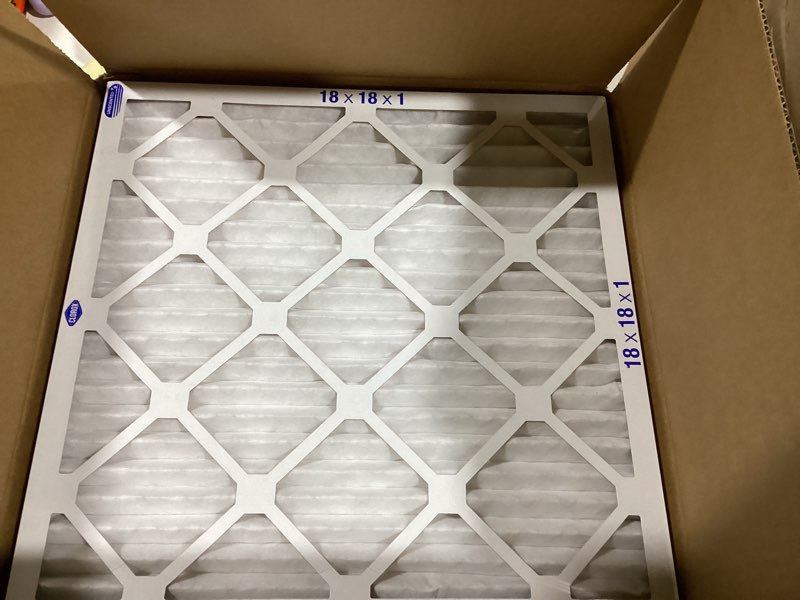 Condition photo showing Good Condition for clorox 12x24x1 air filter, merv 13 pleated hvac ac furnace air filters for allergies, pet dander, smoke and more, mpr 1500 & fpr 10 – pack of 4 merv 13 elite