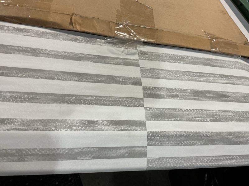 Condition photo showing Good Condition for House of Noa Nama Standing Mat – Anti-Fatigue Cushioned Kitchen Mats for Floor | Ergonomic Bounce-Back Foam Kitchen Mats | Anti-Fatigue Mats for Kitchen & Standing |Reese Ash | 22" x 36" Ash 36"L x 22"W x 0.8"Th