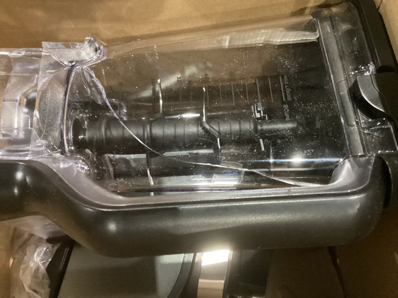 Condition photo showing As Is for Ninja BN751 Professional Plus DUO Blender, 1400 Peak Watts, 3 Auto-IQ Programs for Smoothies, Frozen Drinks & Nutrient Extractions, 72-oz. Total Crushing Pitcher & (2) 24 oz. To-Go Cups, Black 72 oz. Blender + 24 oz. Cups