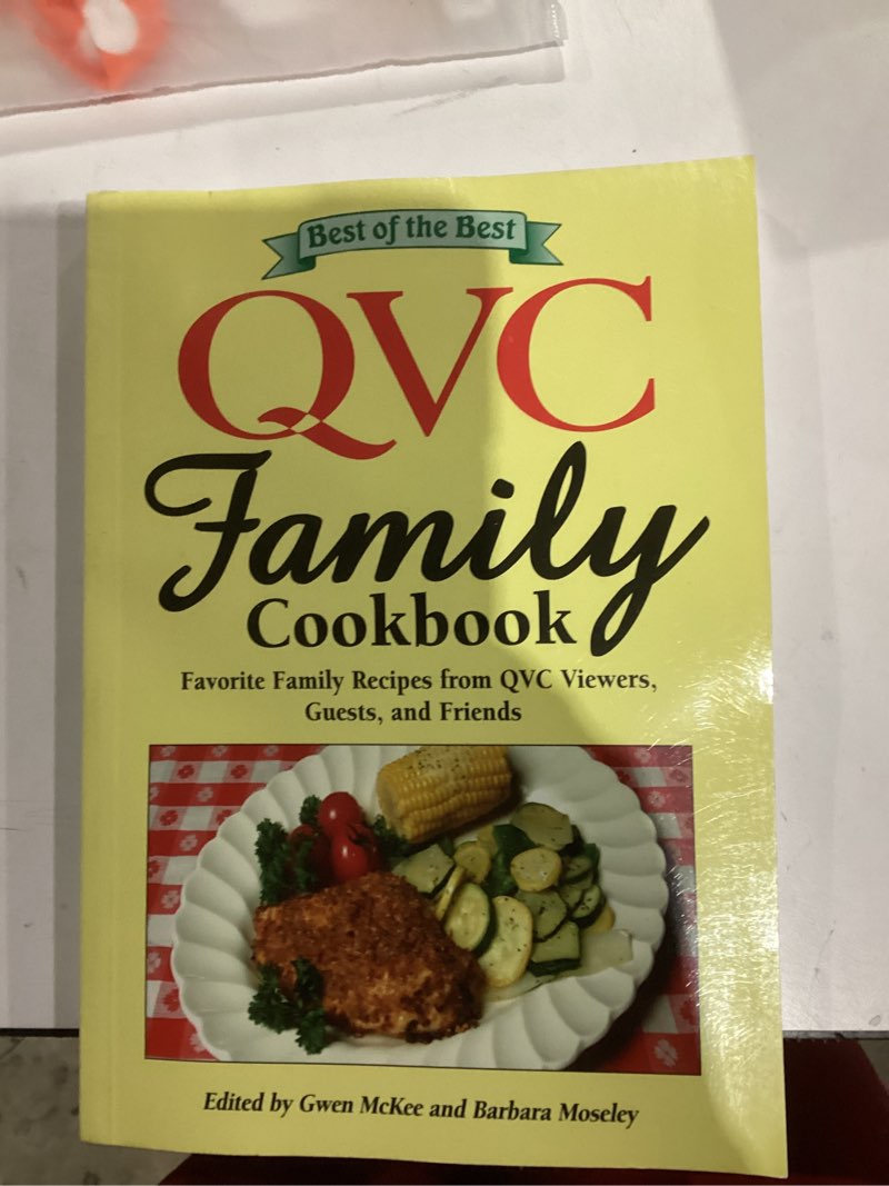 Condition photo showing New/Like New for Best of the Best QVC Family Cookbook: Favorite Family Recipes from QVC Viewers, Guests, and Friends