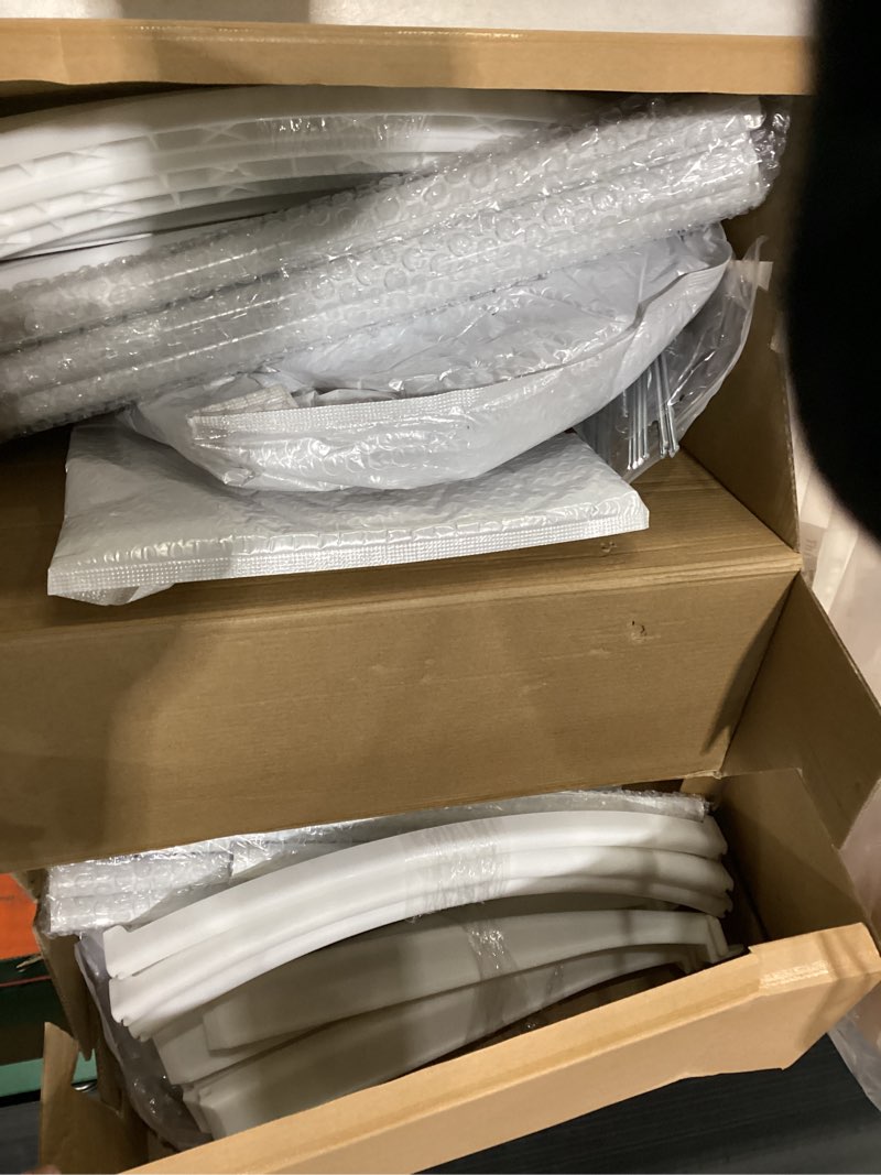 Condition photo showing New/Like New for 4 Pack 4/5/6/7 ft Christmas LED Cone Tree Lights Outdoor Decorations 24 Modes Color Changing with Timer Foldable Lighted Yard Trees Waterproof String Lights Holiday for Christmas New Year Xmas