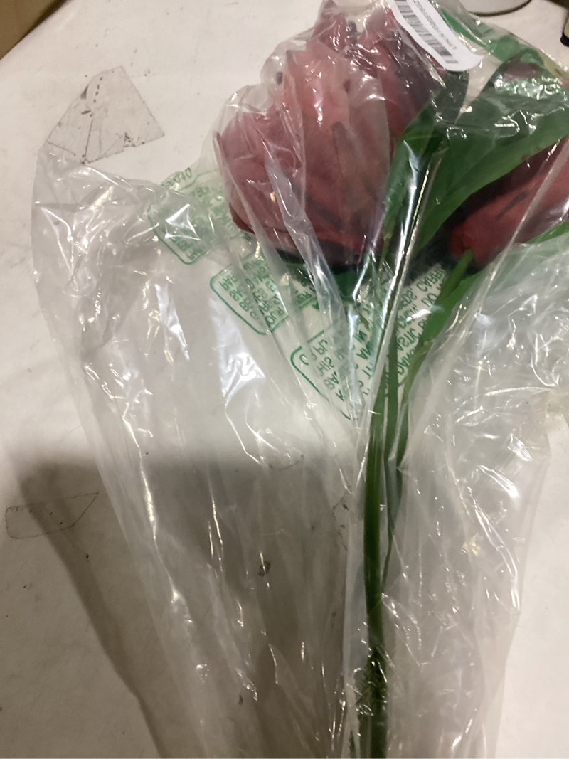 Tinsow Artificial Protea Cynaroides for Flower Arrangements, Faux Silk Bouquet for Table Decoration 