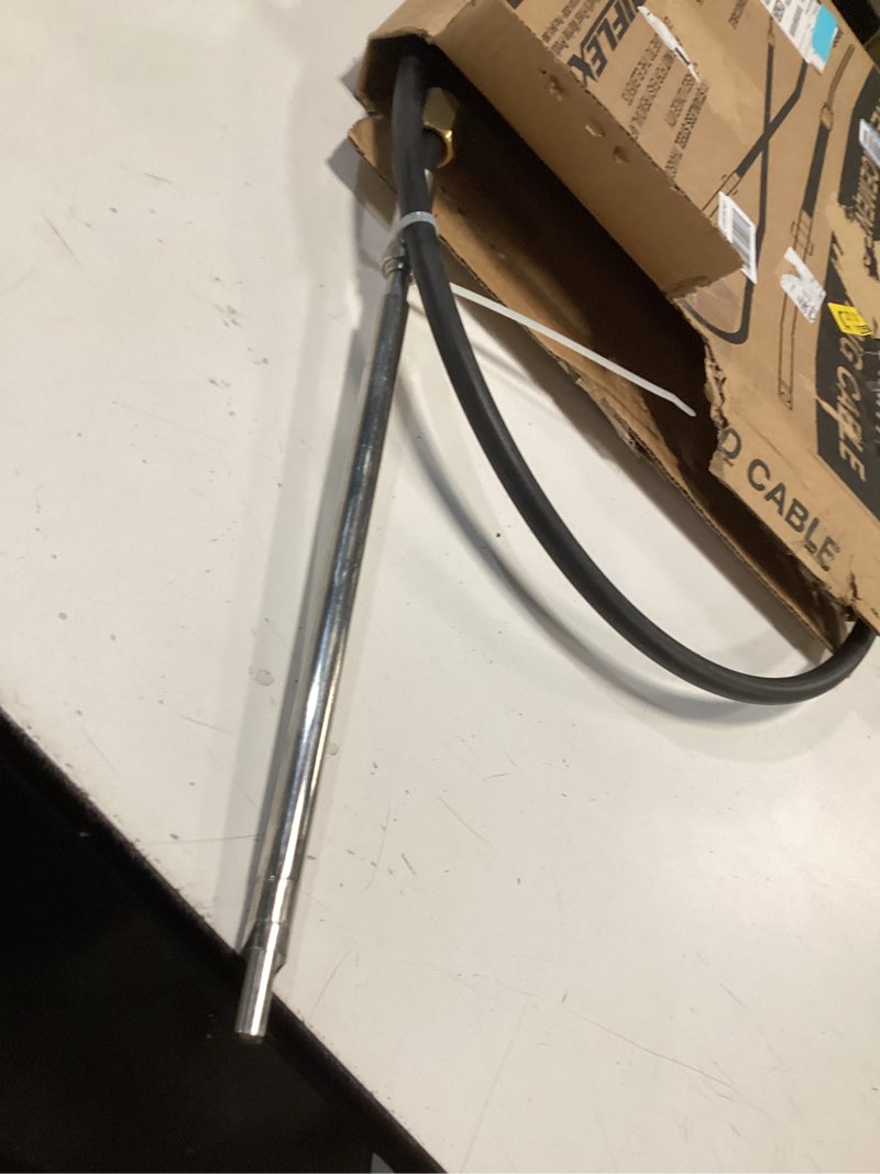 Condition photo showing Good Condition for Uflex M66X08 Rotary Replacement Steering Cable, 8' , Black