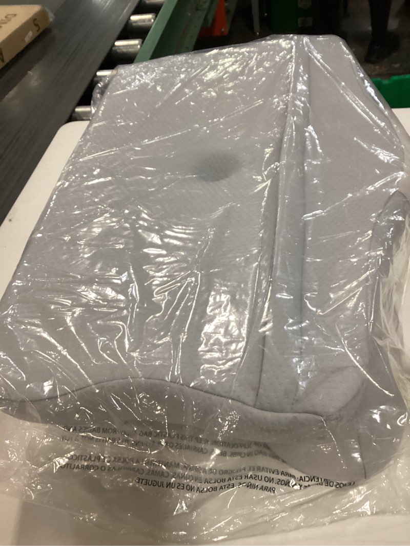 Condition photo showing Good Condition for Cervical Neck Pillow for Pain Relief, Ergonomic Pillow Side Sleeper Pillow for Sleeping, Contour Memory Foam Pillows with Cooling Pillowcase Orthopedic Bed Pillow for Back Stomach Sleepers Light Grey