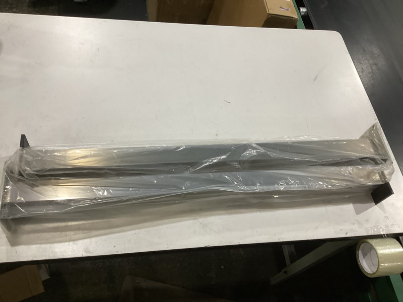 Condition photo showing New/Like New for 2 pack stainless steel cable railing posts 36inch level line intermediate post(2×2") for deck cable railing system (silvery, 36in) 36 silvery 2