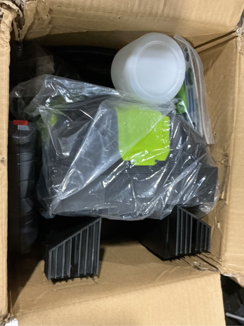 Condition photo showing Good Condition for electric pressure washer - 2.5 gpm portable lightweight power washer, 4 quick-connect nozzles & adjustable soap tank pressure washers for cars, driveways, patios, fences, decks, facade, home cleaning