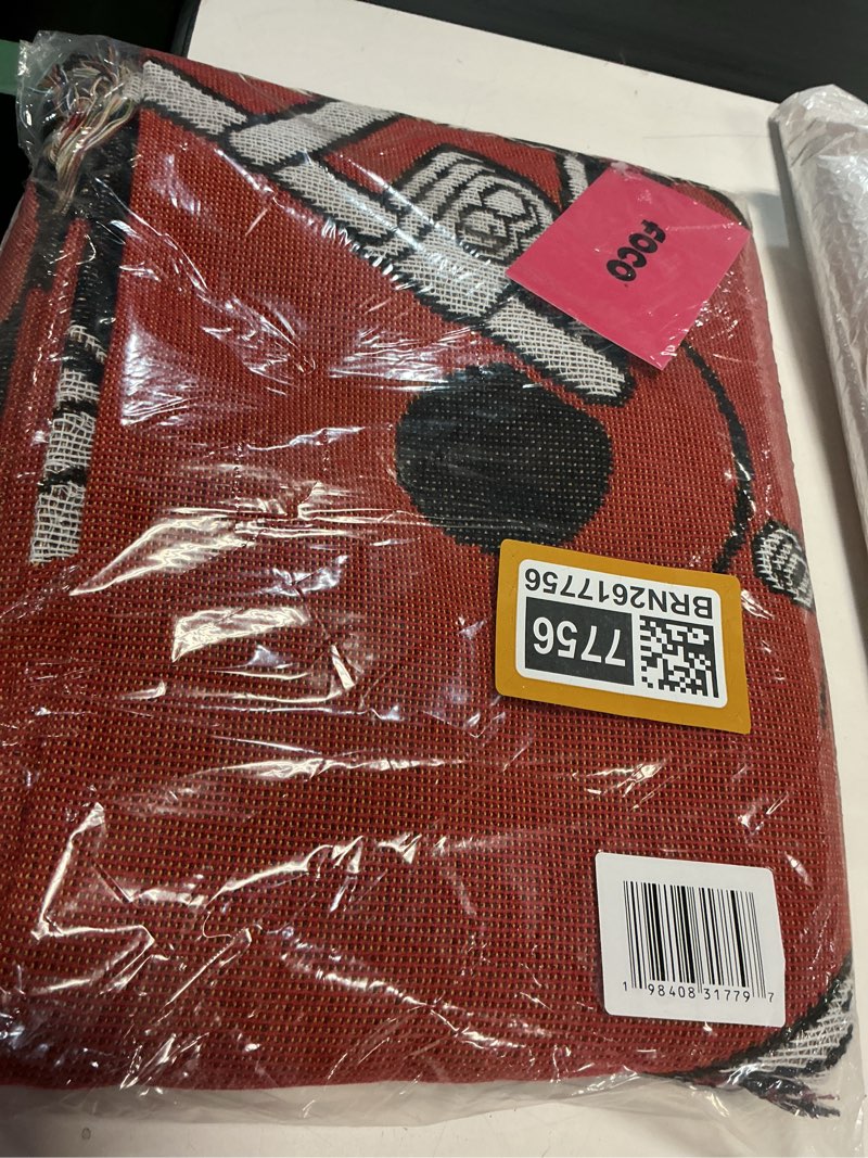 Condition photo showing New/Like New for FOCO NFL Team Logo Woven Tapestry - 46" x 60" Cleveland Browns