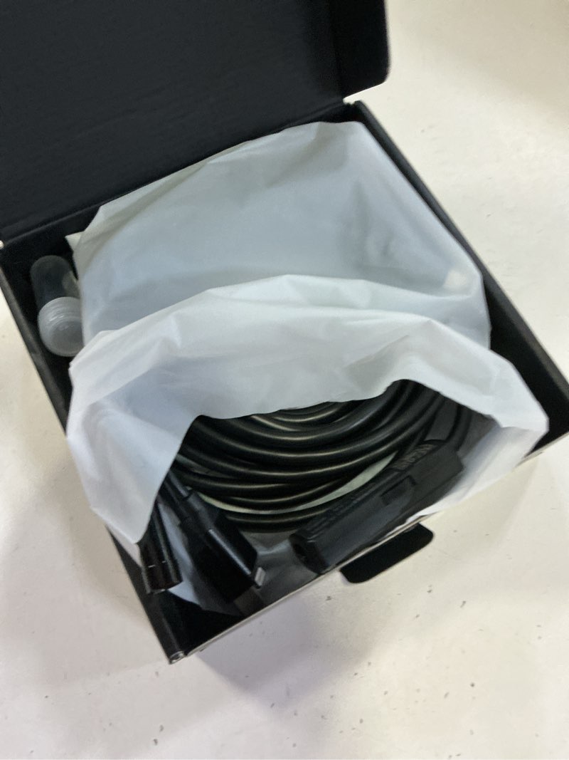 Condition photo showing New/Like New for anykit endoscope camera with light, 1920p hd borescope with 8 adjustable led lights, semi-rigid snake camera with light, ip67 waterproof inspection cam for iphone & android, 16.5 ft single lens 16.5ft