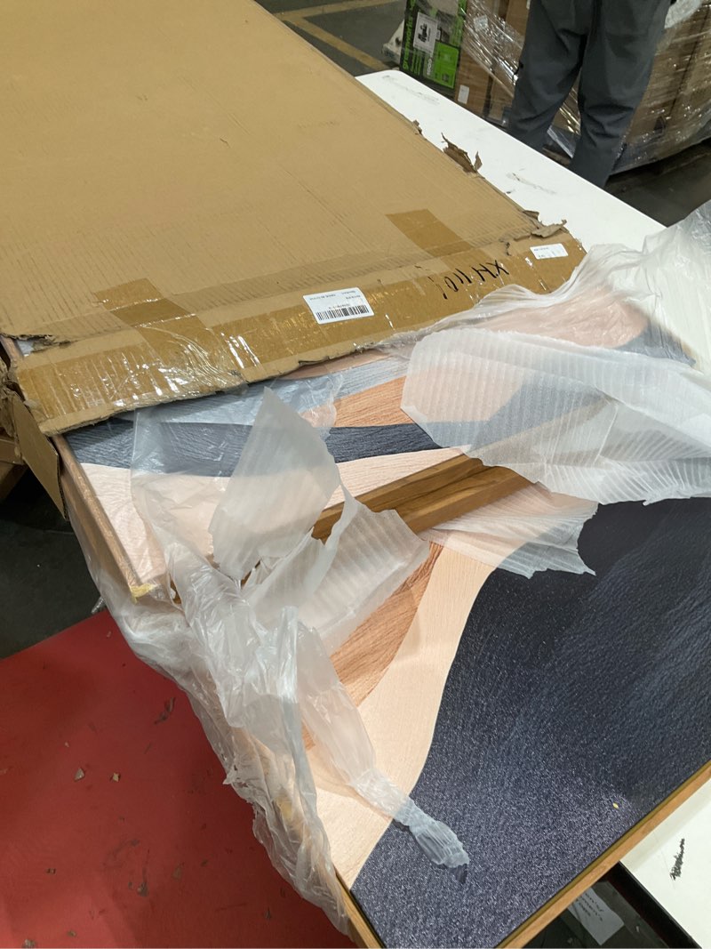 Condition photo showing Good Condition for framed abstract art