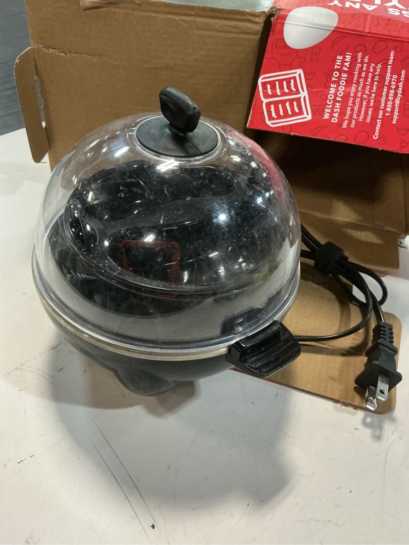 Condition photo showing Good Condition for dash rapid egg cooker - boiler, poacher & steamer - includes measuring & recipe guide - dishwasher safe - bpa free - holds 7 eggs, lavender 7 eggs lavender