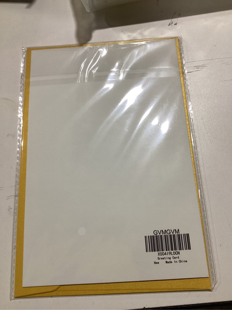 GVMGVM Romantic Birthday Card for Husband,Happy Bday Gifts To My Partner Card, Thank You Husband Bda