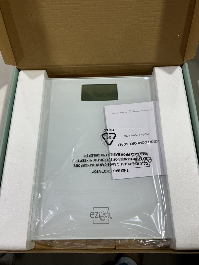 Condition photo showing New/Like New for Bathroom Scale for Body Weight with XL Platform 12-inch 30cm Accurate High Capacity 440lb/200kg, Batteries Included