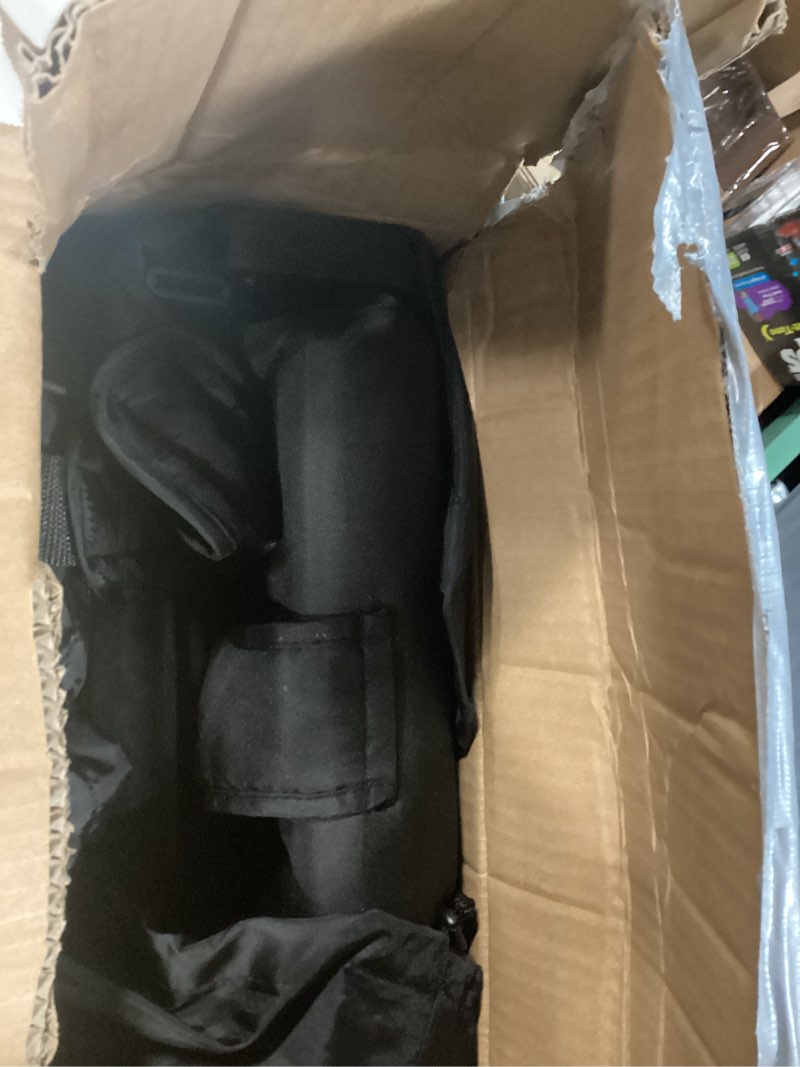 Condition photo showing Good Condition for lightweight travel stroller for baby & toddlers - easy fold & compact stroller for airplane with canopy, storage basket, multi-position recline & convenient one-hand fold, travel bag included (black)