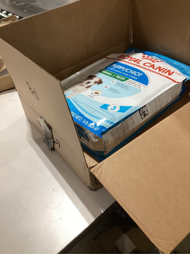 Condition photo showing New/Like New for Royal Canin Size Health Nutrition Small Puppy Dry Dog Food, 14 lb Bag. Best By January 2027
