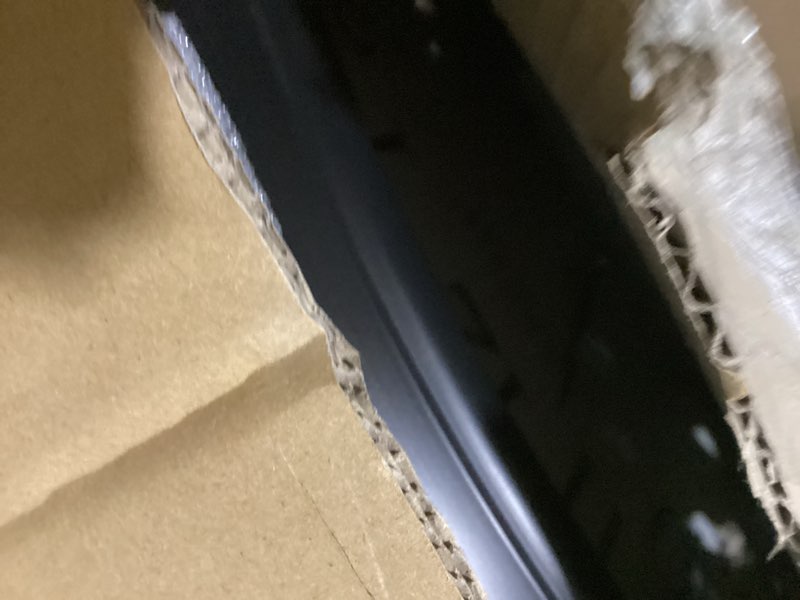 Condition photo showing As Is for La Crosse Technology 404-89027-INT 18-inch Indoor/Outdoor Brown Atomic Analog Wall Clock Round Clocks/ 18 inch/ Brown Brown 18x18