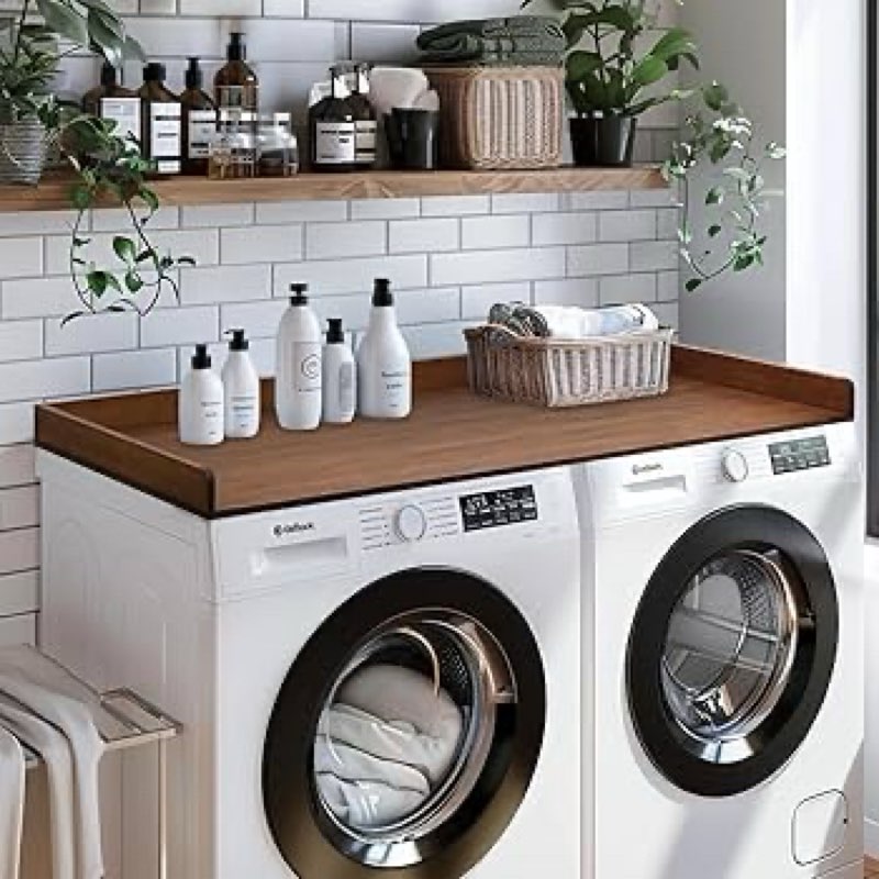 washer and dryer countertop
