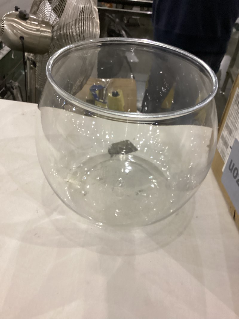 Glass bowl small crack