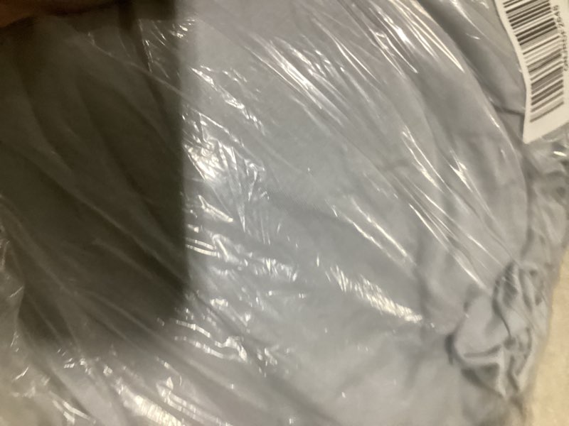 Condition photo showing Good Condition for organic jersey duvet cover, full/queen, light blue