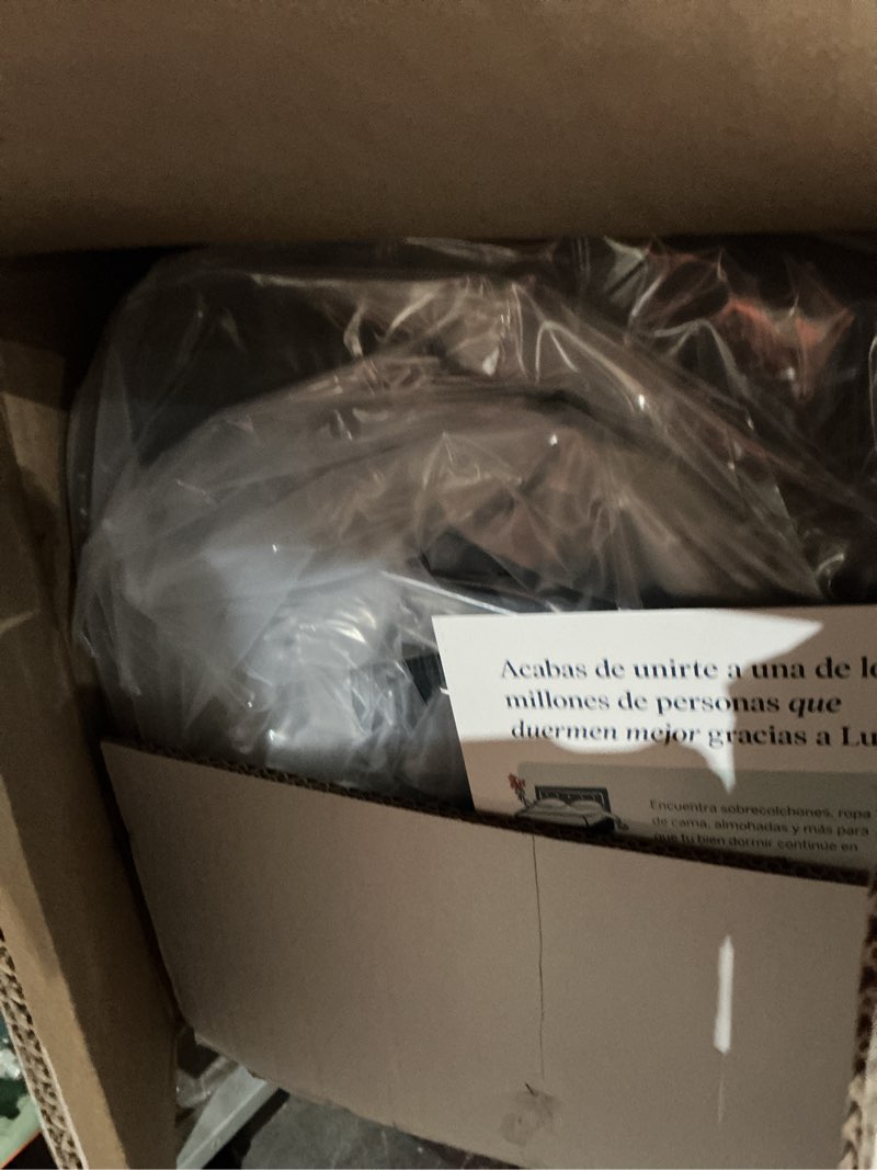 Condition photo showing Good Condition for lucid 6 inch memory foam mattress – low profile – medium firm feel - infused with bamboo charcoal and gel - bed in a box - temperature regulating - breathable - full size full 6" medium firm