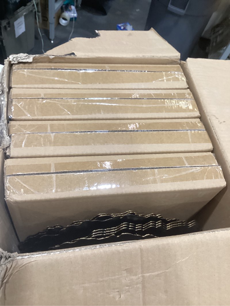 Condition photo showing As Is for 50 pcs gold charger plates bulk, 13" reef plate chargers for dinner plates, plastic floral decorative plates for table setting, round table chargers for wedding, christmas, party, event, decoration gold 50 pcs