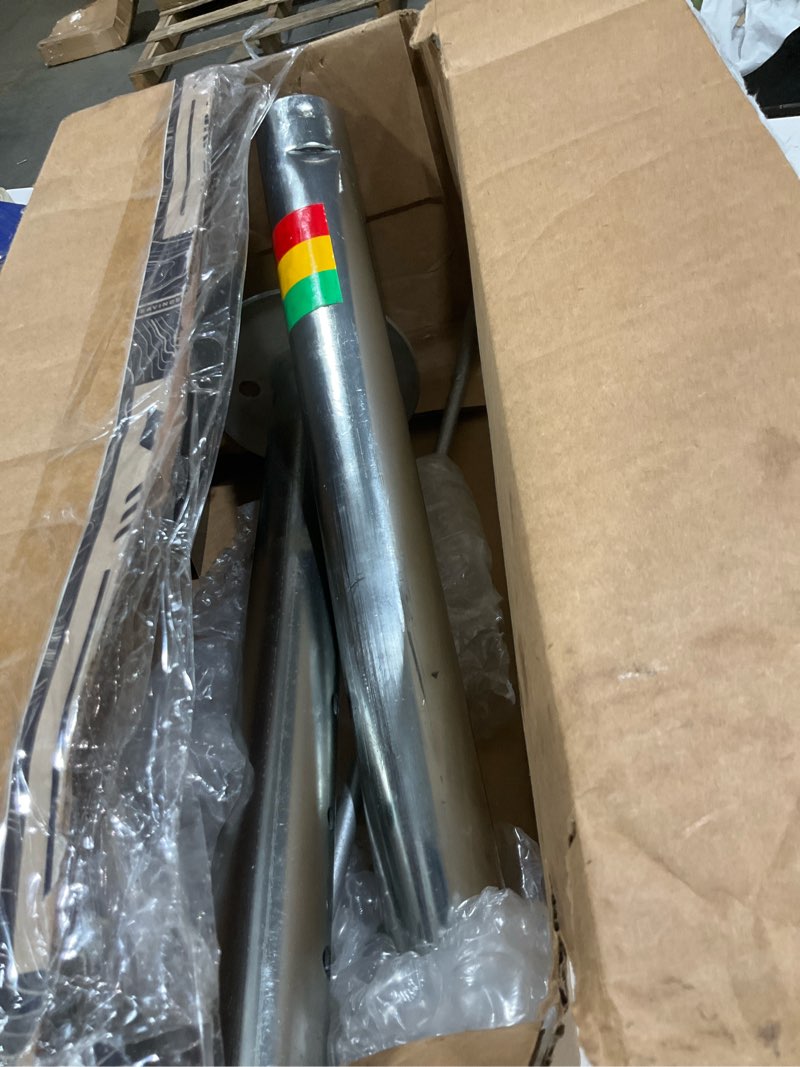 Condition photo showing Good Condition for 5500 lbs a-frame trailer jack, heavy duty trailer tongue jack | 20-24v cordless drill compatible, 7-level adjustable drop leg, 25" lift range 11.4"-37.2", for rv boat yacht utility trailer