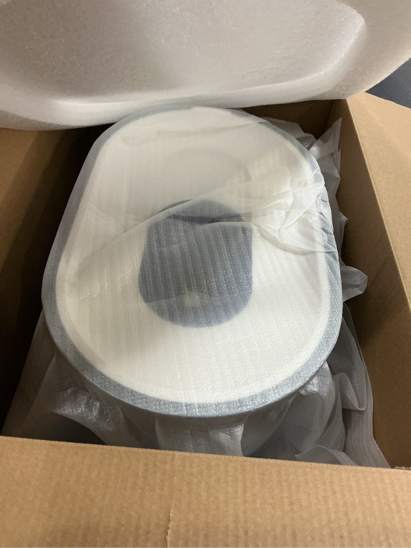 Condition photo showing New/Like New for 40-cup large water filter dispenser for fridge, high capacity countertop filtration system with 1 filter, fast 6-min filtration, reduces chlorine, pfoa/pfos, heavy metals, bpa free