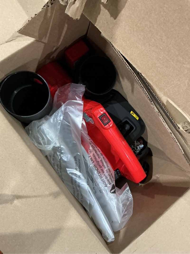 Condition photo showing Good Condition for craftsman gas powered leaf blower, handheld gas blower, 200mph, 25cc, 2-cycle (b210)