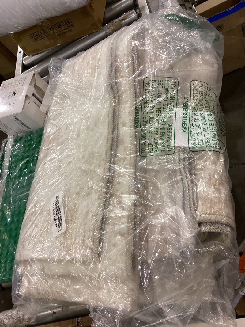 Area Rug Washable Rug 5x7: Modern Abstract Living Room Rug Anti-Slip Backing Stain Resistant Soft In