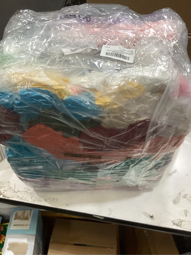 Condition photo showing Good Condition for handepo 200/500 pairs kids gloves bulk child winter knitted colorful stretchy full finger gloves for christmas homeless gifts elegant colors 500